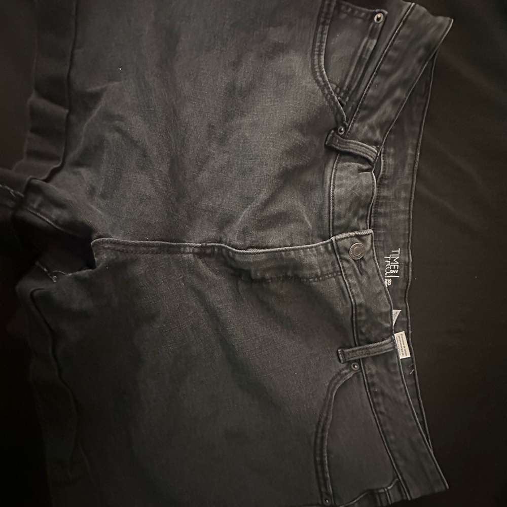 Womans Black Jean shorts